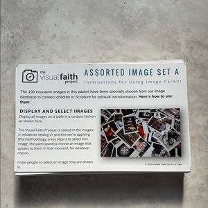 The Visual Faith Project - Assorted Image Set A